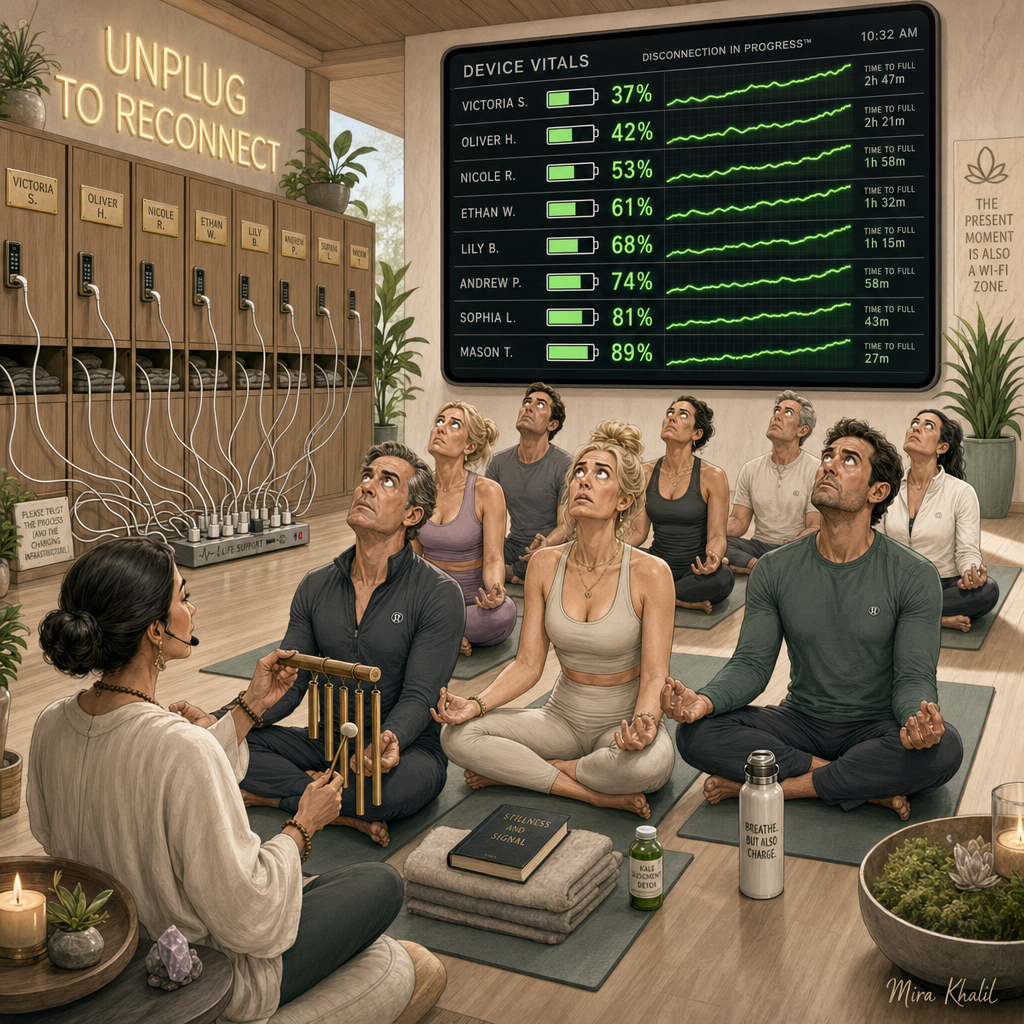 Digital Detox Charging Station