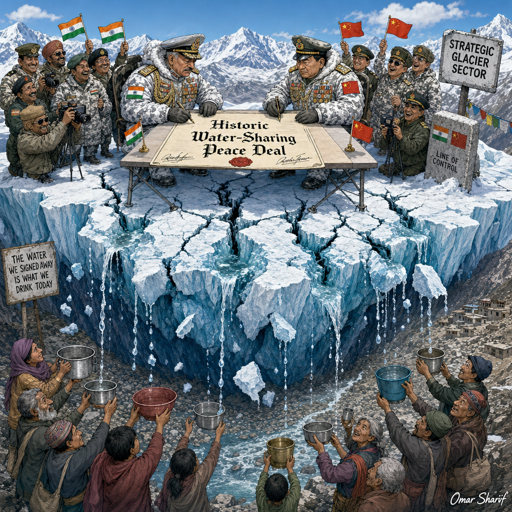 Ceasefire at the Glacier
