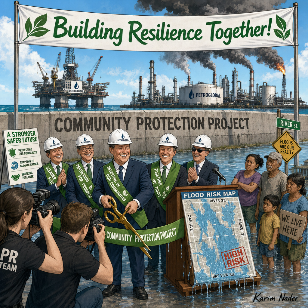 Ribbon-Cutting the Sea Wall