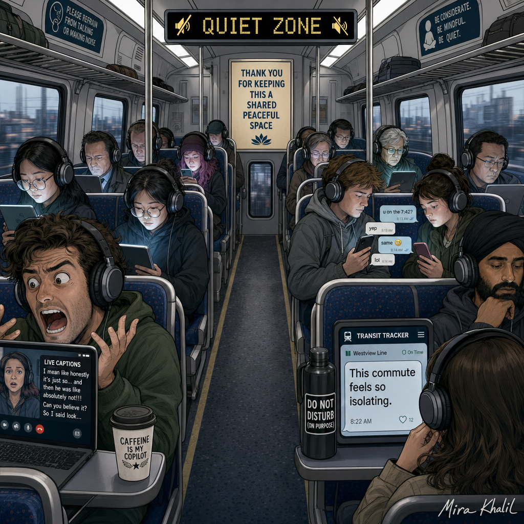 Quiet Car, Loud Commute