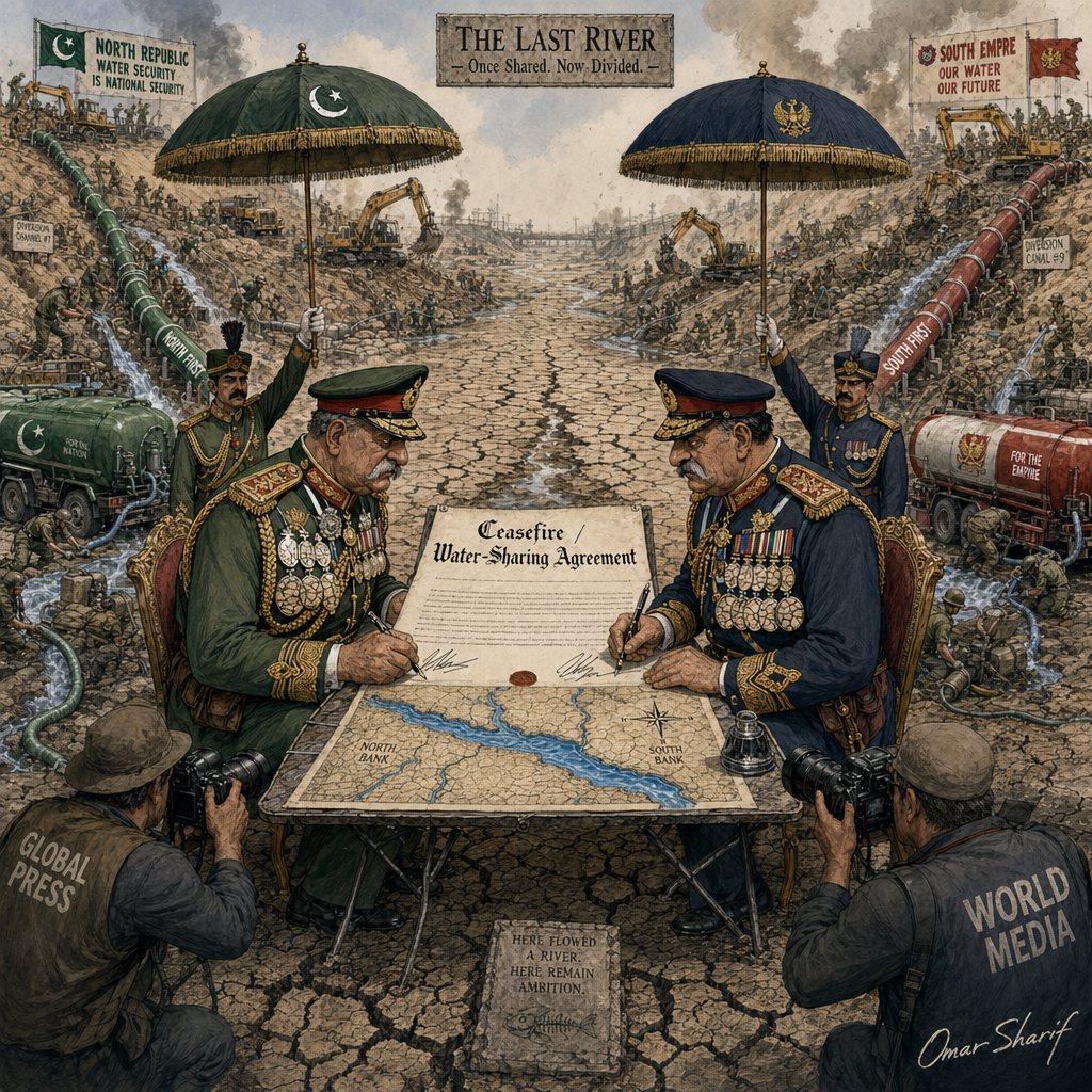 Ceasefire at the Dry River