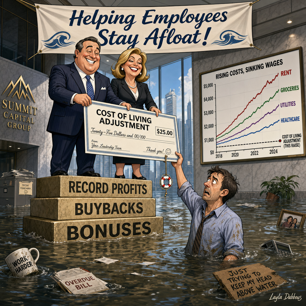 Raise for Staying Afloat