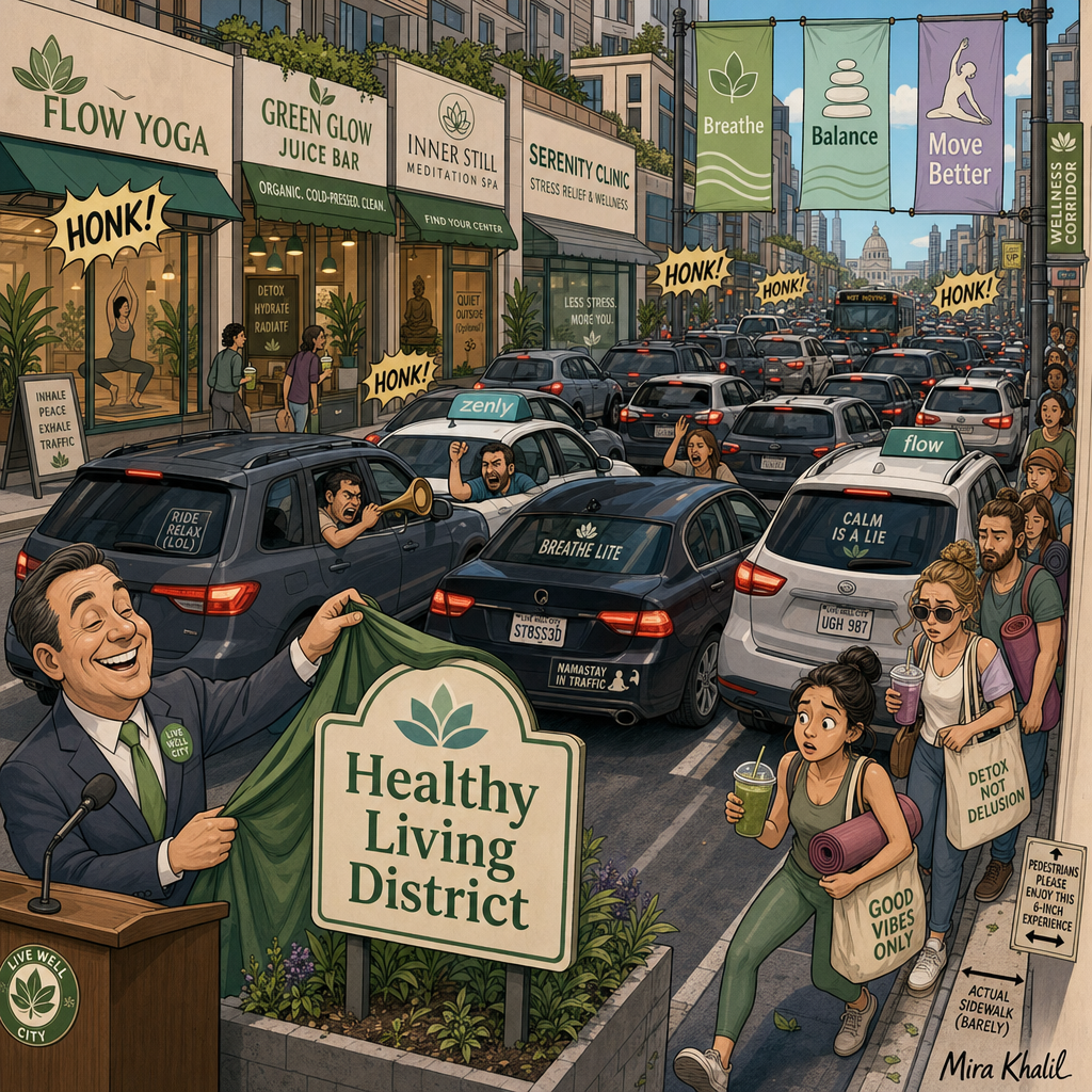 Wellness Lane Traffic Jam