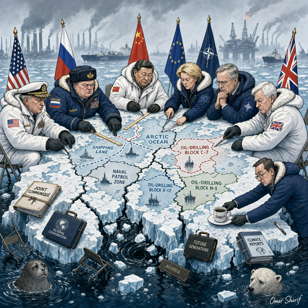 Ceasefire on Melting Ice