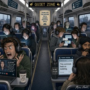 Quiet Car, Loud Commute