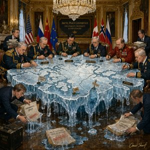 Ceasefire on a Melting Map