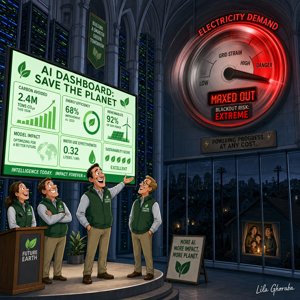 Green AI, Red Gauge