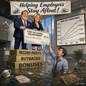 Raise for Staying Afloat
