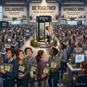 Open Office Privacy Booth