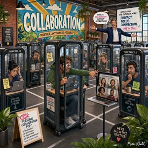Open Office Privacy Booths