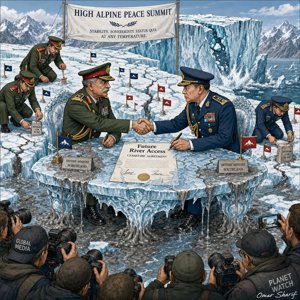 Ceasefire at the Glacier