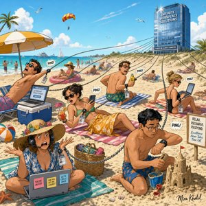 Out of Office, Still Tethered