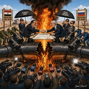 Ceasefire on a Burning Pipeline