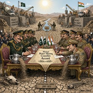 Ceasefire at the Dry River